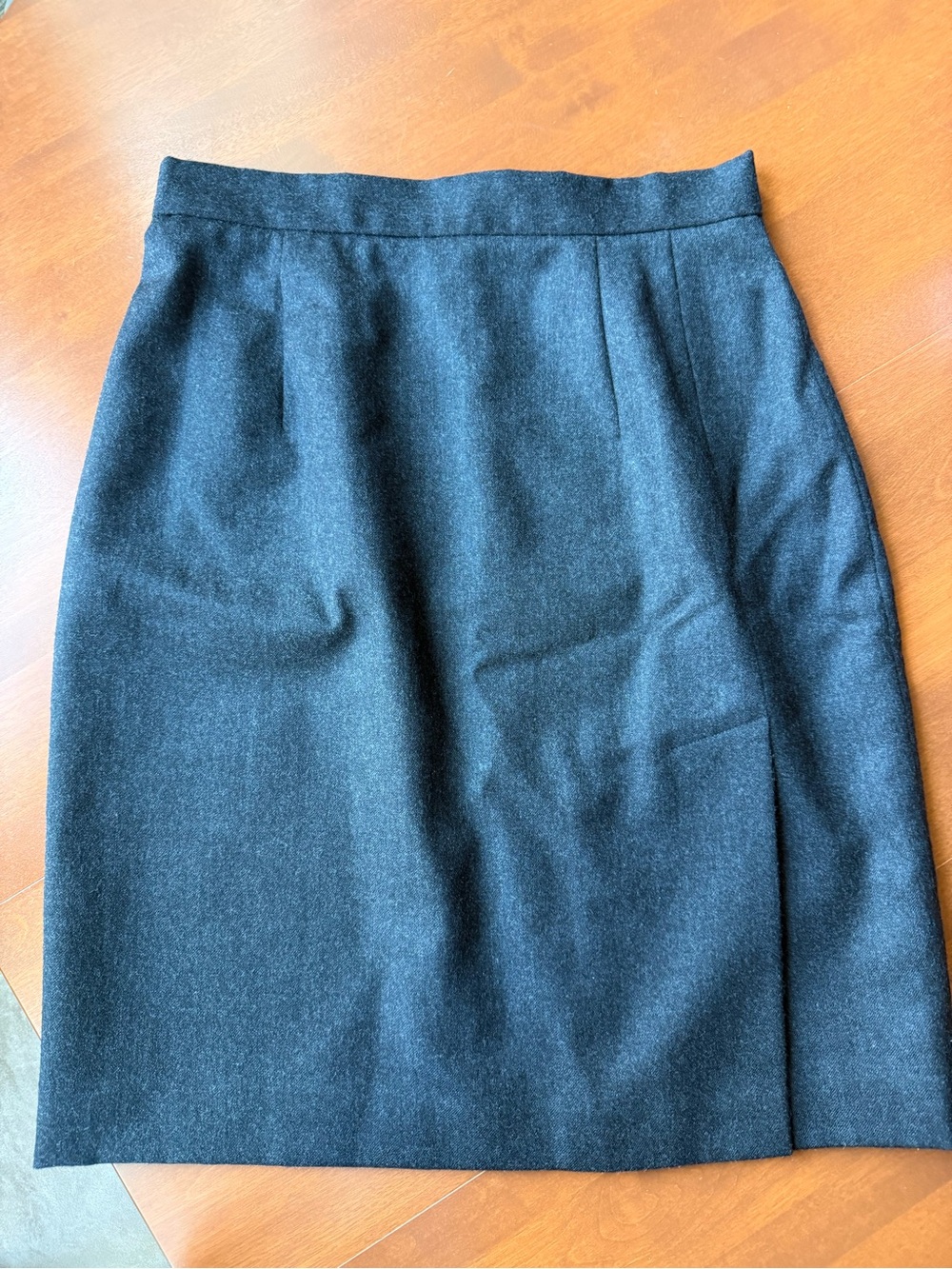 Vintage Loft Dark Charcoal Pencil Skirt
